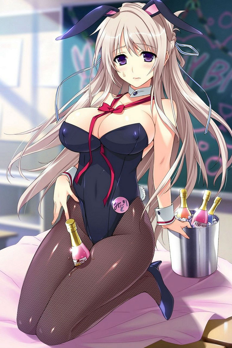 动漫兔女郎巨乳福利美图（1）